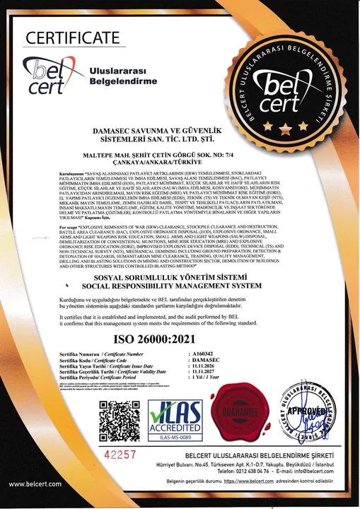 ISO 26000:2021 — Social Responsibility Management System