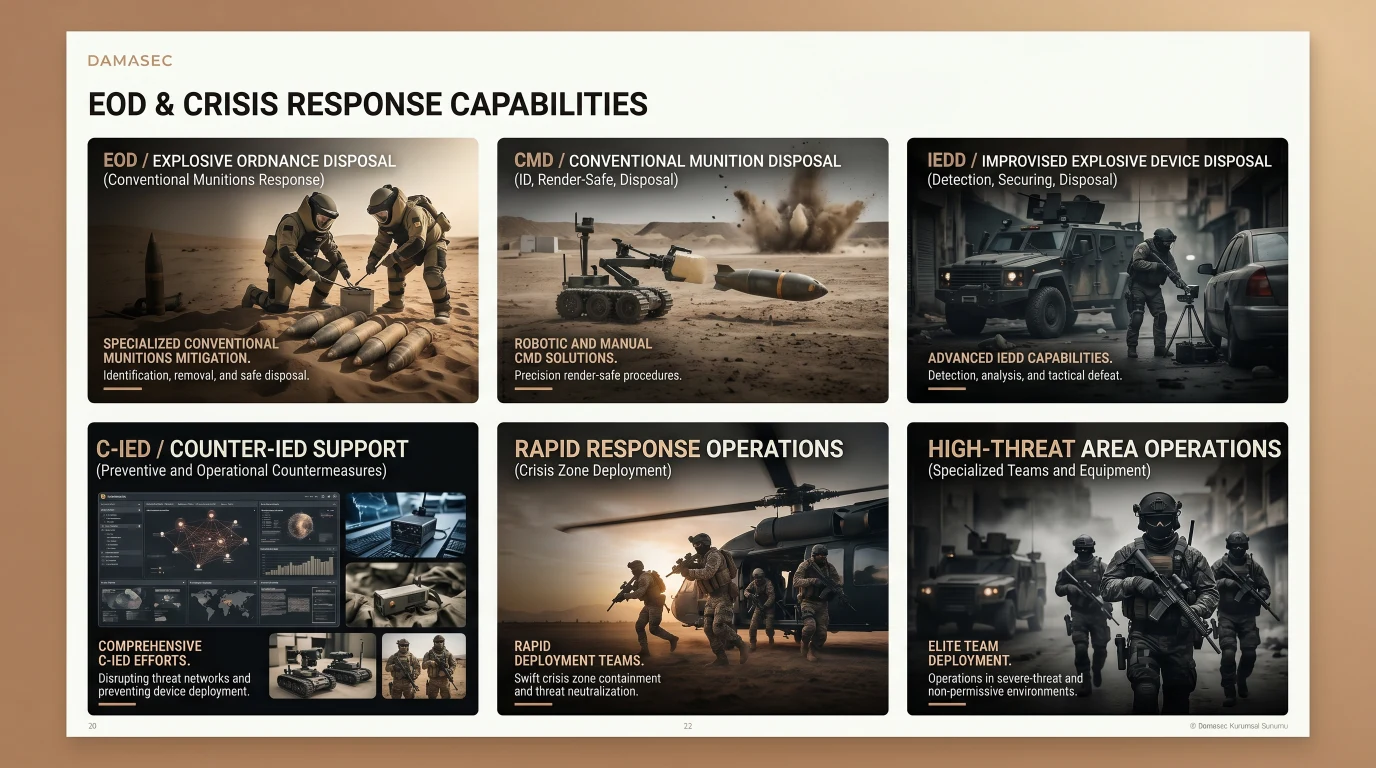 EOD & Crisis Response Capabilities