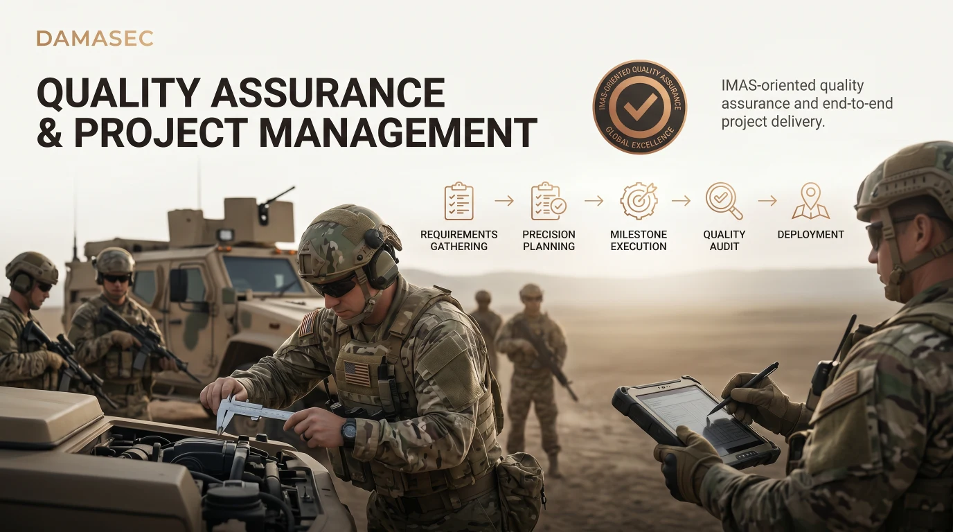 Quality Assurance & Project Management