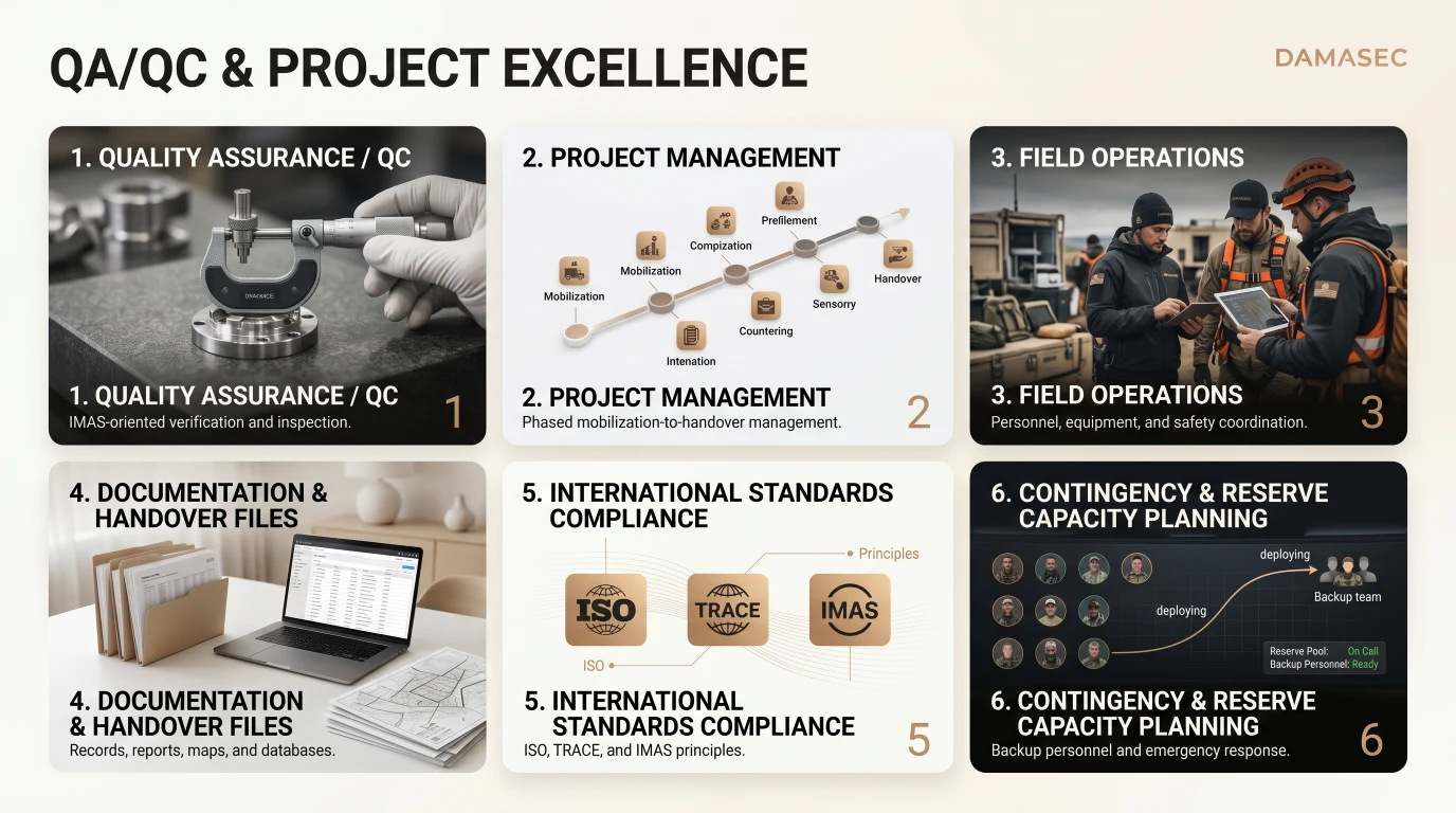 QA/QC & Project Management Capabilities