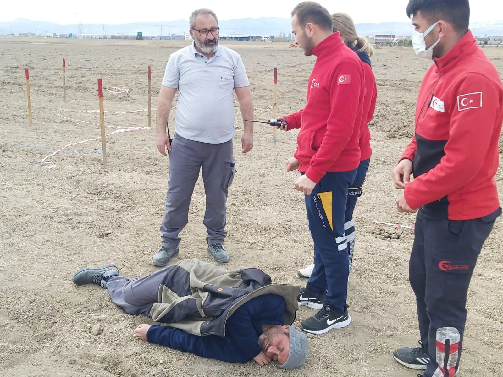 Casualty evacuation drill