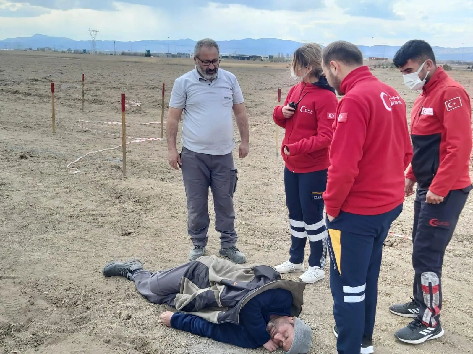 Joint drill with medical teams