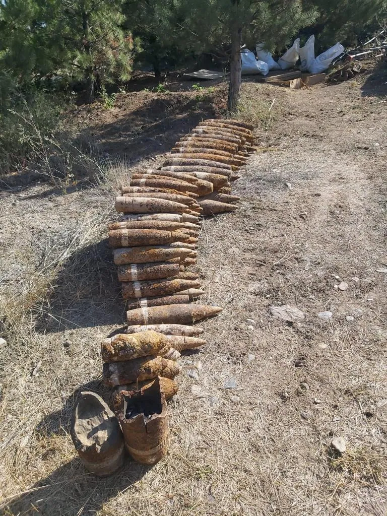 Recovered ordnance
