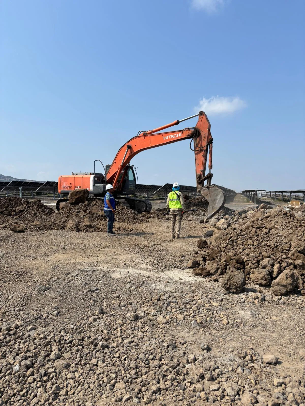 Excavation and clearance work
