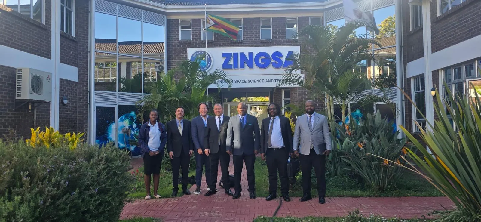 With the ZINGSA delegation