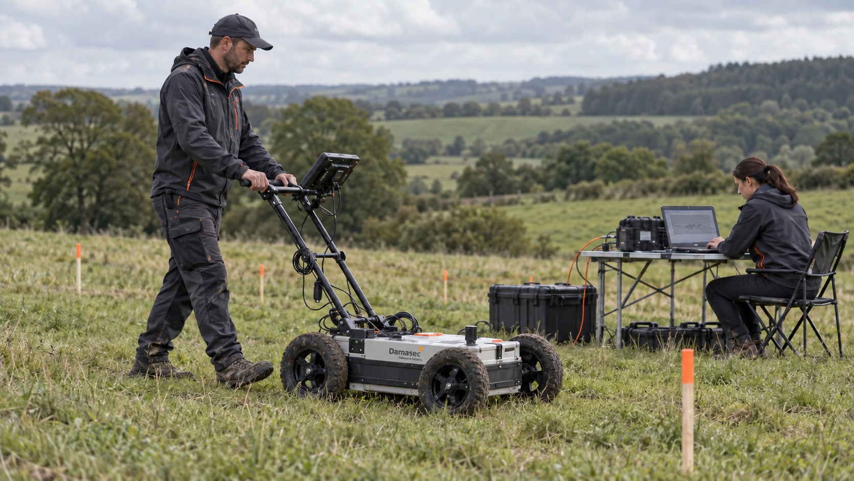 Geophysical survey and data management