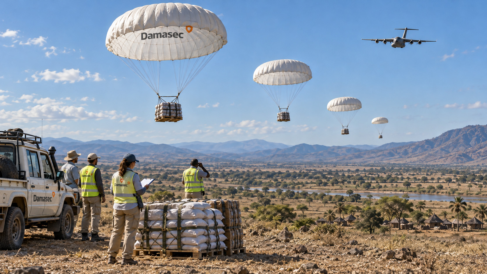 WFP - World Food Programme Air Drop Services