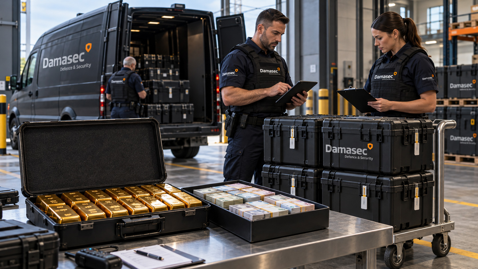 Precious Metals, Gold and Cash Transport